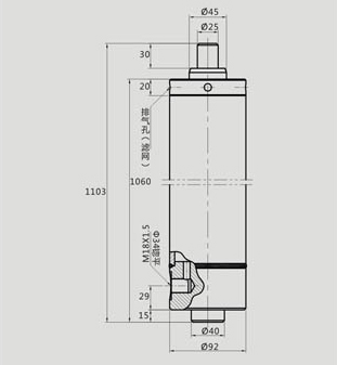 單柱舉升機油缸系列